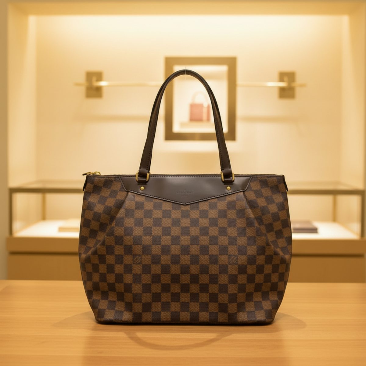 Louis Vuitton Damier Westminster GM N41103 Women's Tote Bag Ebene