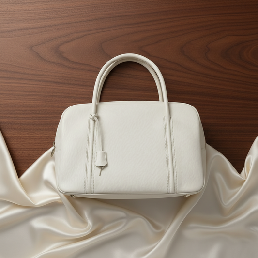 Valextra Women's Leather Handbag White