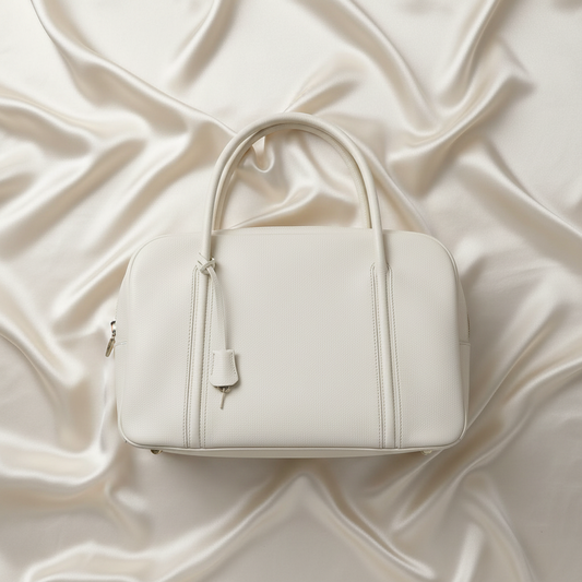 Valextra Women's Leather Handbag White