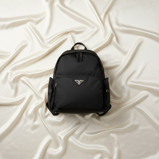 Prada TESSUTO MONTAGN VZ0052 Men's Nylon Backpack Black