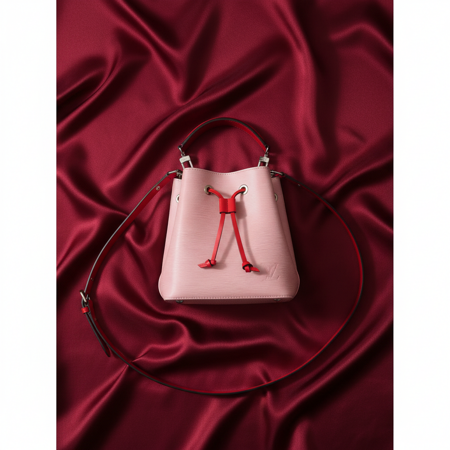 Louis Vuitton Epi Neo Noe BB M53609 Women's Handbag,Shoulder Bag Rose Ballerine