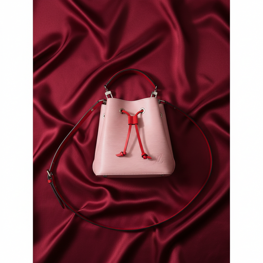 Louis Vuitton Epi Neo Noe BB M53609 Women's Handbag,Shoulder Bag Rose Ballerine
