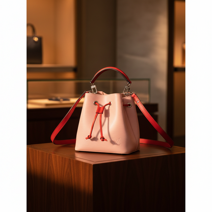Louis Vuitton Epi Neo Noe BB M53609 Women's Handbag,Shoulder Bag Rose Ballerine
