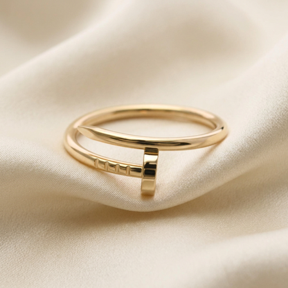 Cartier Juste Un Clou Pink Gold (18K) Fashion No Stone Band Ring Pink Gold