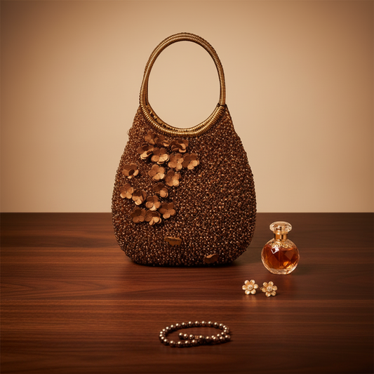 Anteprima Balloon Women's Wire Handbag Bronze,Brown