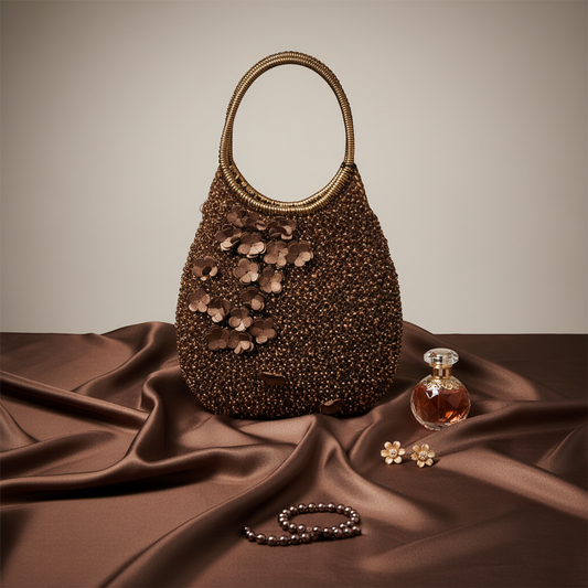 Anteprima Balloon Women's Wire Handbag Bronze,Brown