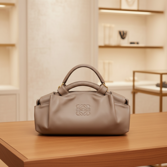 Loewe Nappa Aire Women's Nappa Leather Handbag Gold