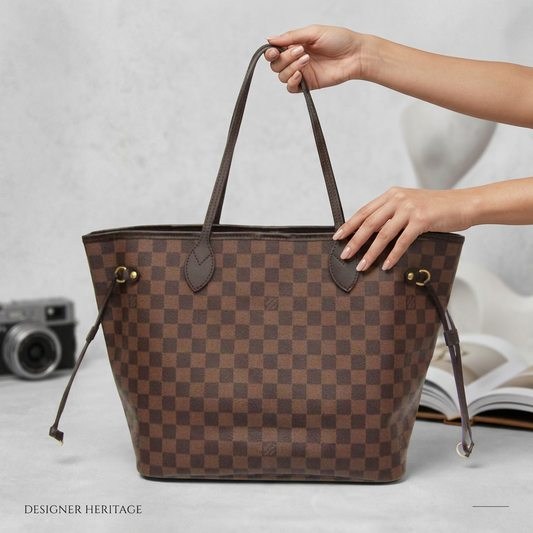 Louis Vuitton Damier Neverfull MM N51105 Women's Tote Bag Ebene