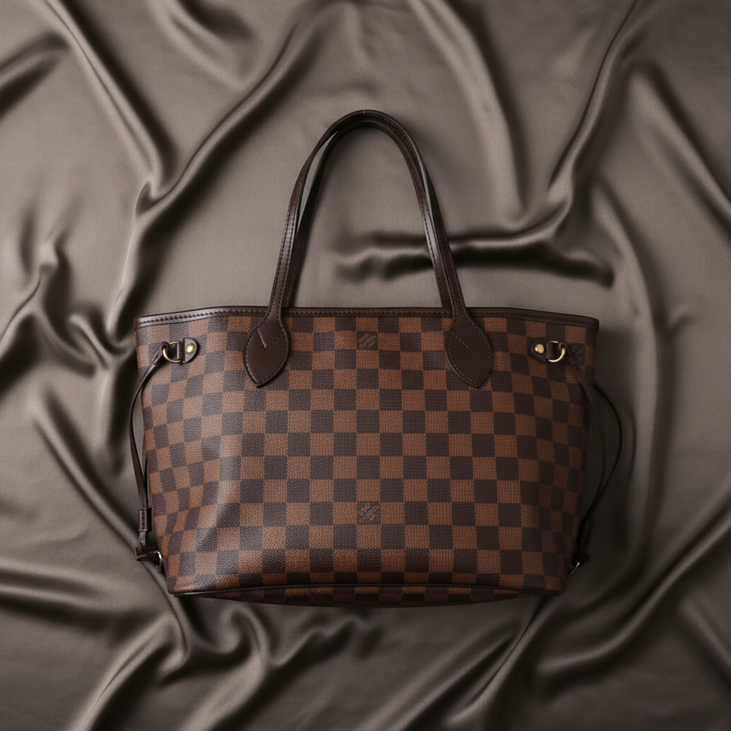 Louis Vuitton Damier Neverfull PM N51109 Women's Tote Bag Ebene