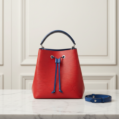 Louis Vuitton Epi Neonoe M54365 Women's Handbag,Shoulder Bag Coquelicots