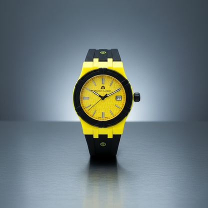 MAURICE LACROIX Aikon Tide Plastic Rubber Quartz Watch AI2008