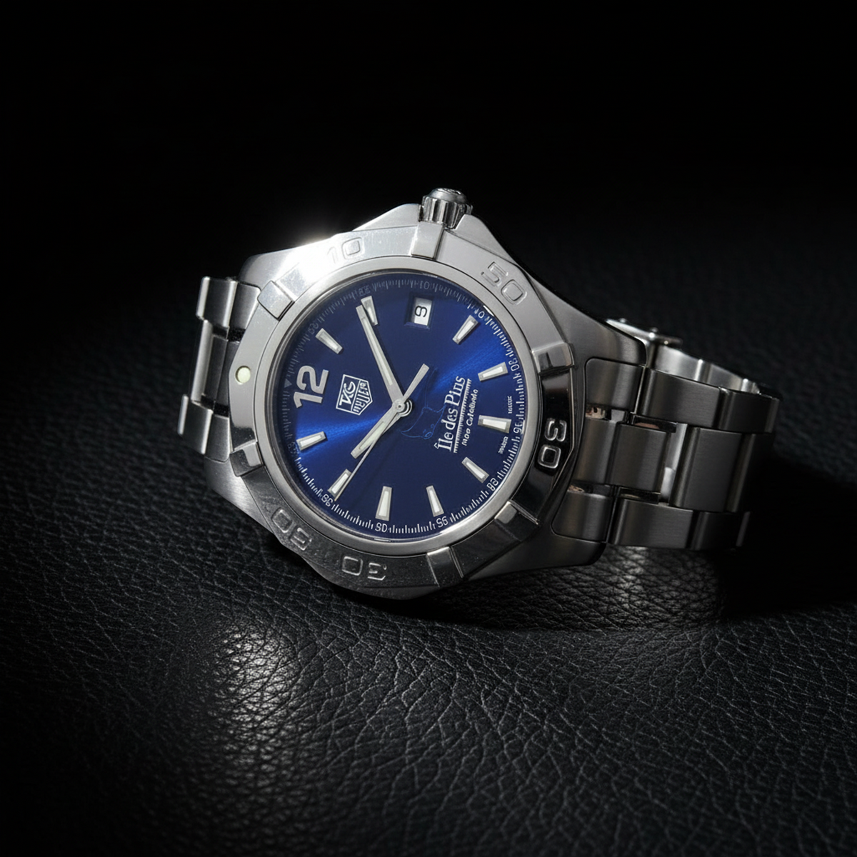TAG HEUER Aquaracer New Caledonia Isle of Pines LTD Watch WAF211T Polished