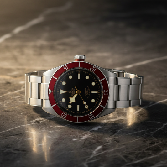 TUDOR Heritage Black Bay Steel Automatic Mens Watch 79220 Polished
