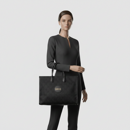 Gucci Off The Grid GG 630353 Men,Women Nylon Canvas,Leather Handbag,Shoulder Bag Black