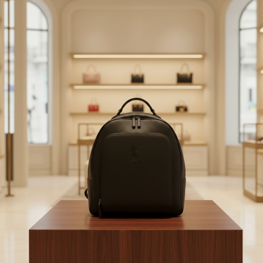 Prada TORO 2VZ011 Women,Men Leather Backpack Black