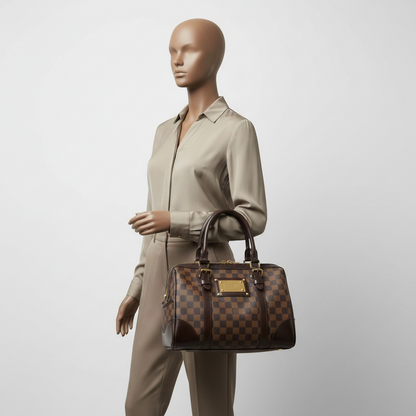 Louis Vuitton Damier Berkeley N52000 Women's Handbag Ebene
