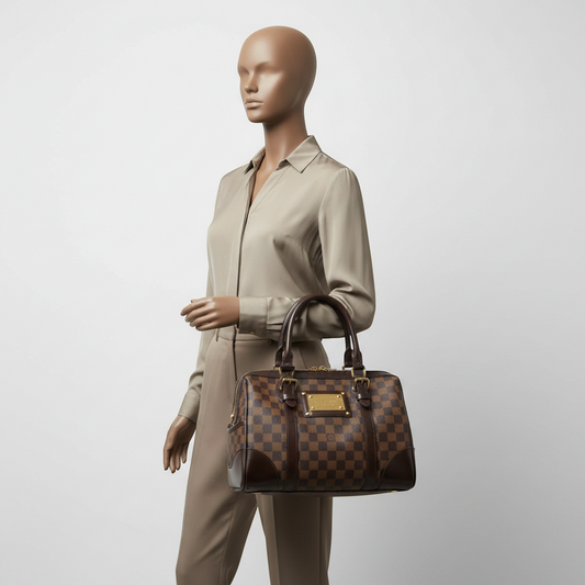 Louis Vuitton Damier Berkeley N52000 Women's Handbag Ebene