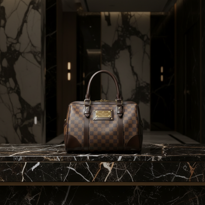 Louis Vuitton Damier Berkeley N52000 Women's Handbag Ebene