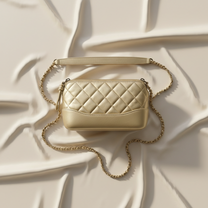 Chanel Gabriel Chain Shoulder Bag A94505 Women's Leather Shoulder Bag Gold
