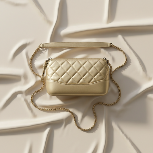 Chanel Gabriel Chain Shoulder Bag A94505 Women's Leather Shoulder Bag Gold