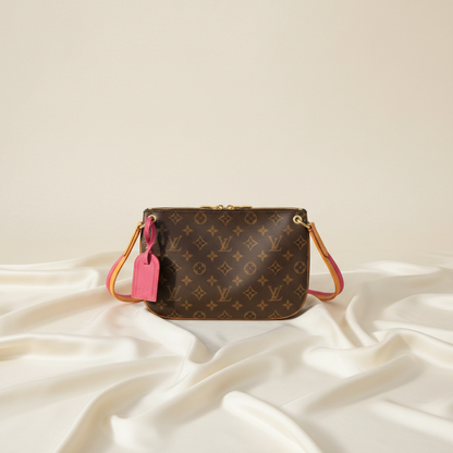 Louis Vuitton Monogram Lorette M44053 Women's Shoulder Bag Hot Pink,Monogram