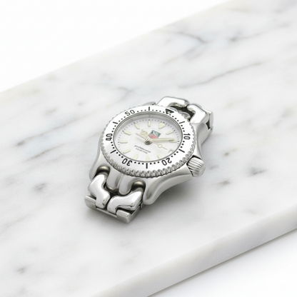 TAG HEUER Sel Professional Steel Quartz Ladies Watch WG1412 Polished