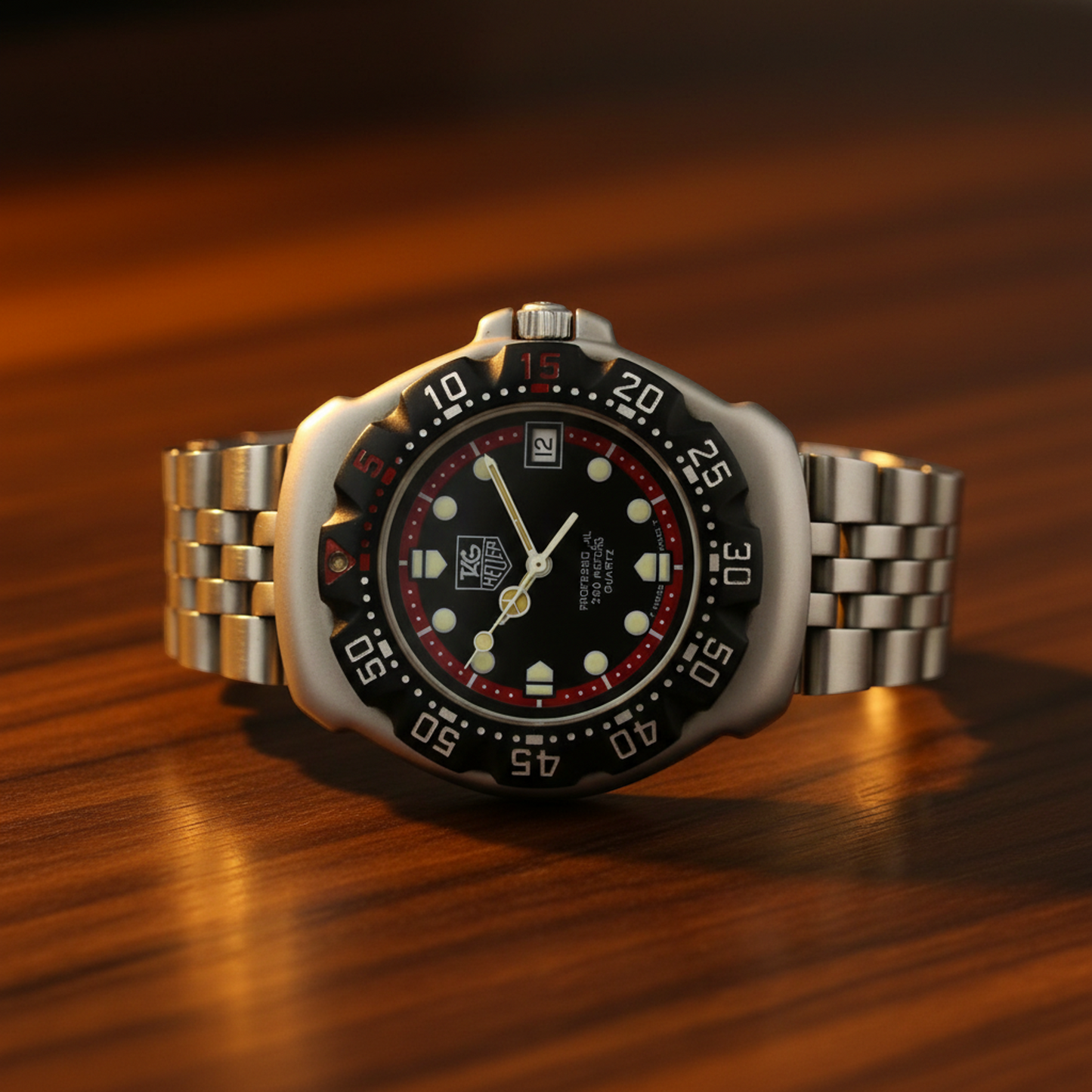 TAG HEUER Formula 1 Stainless Steel Quartz Mens Watch 374.513