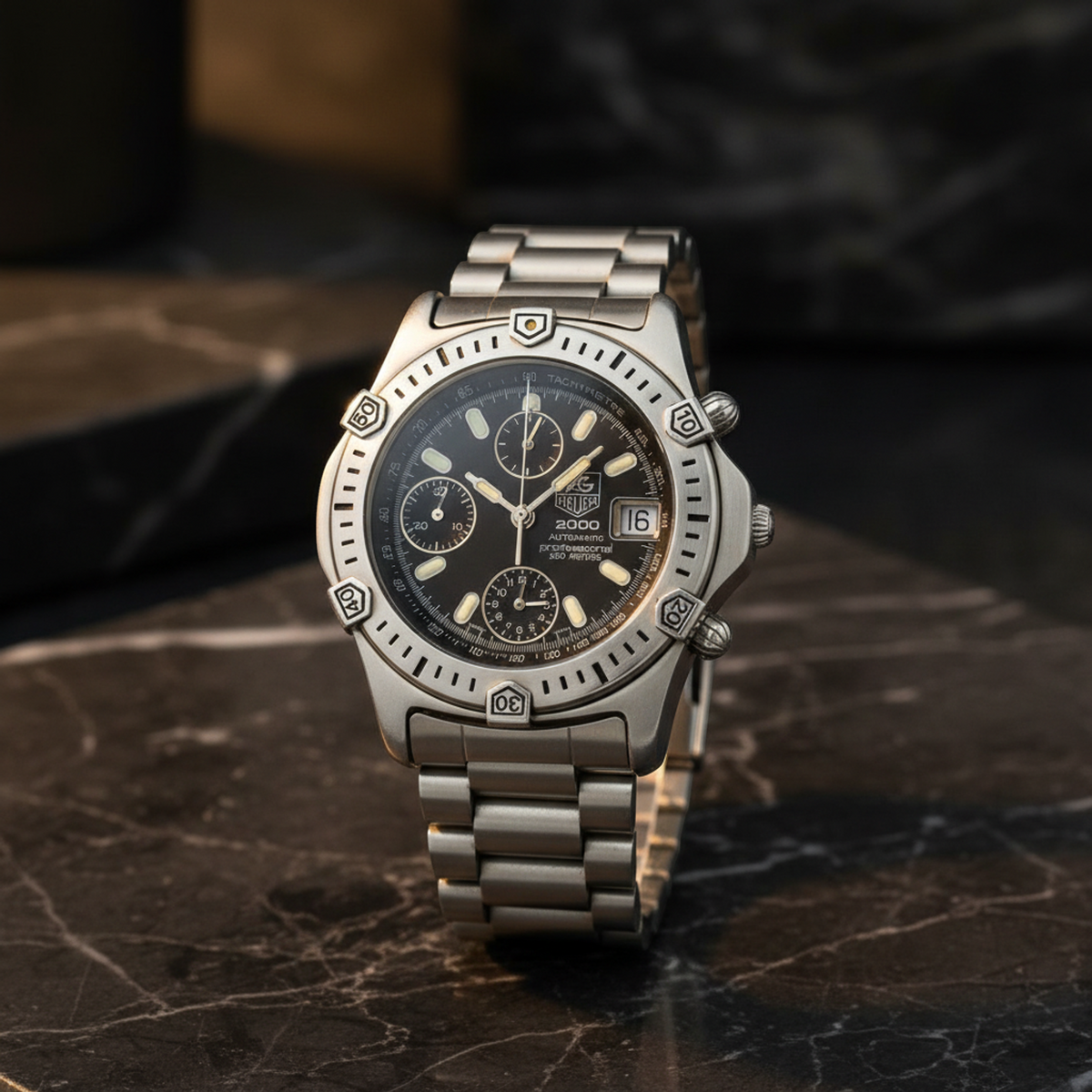 TAG HEUER 2000 Professional Chronograph Steel Automatic Watch 169.306