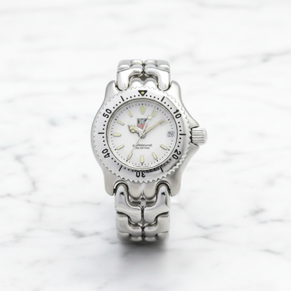 TAG HEUER Sel Professional Steel Quartz Ladies Watch WG1412 Polished