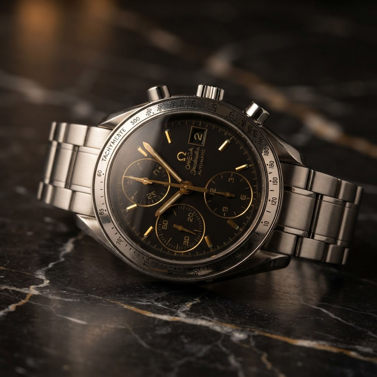Omega Speedmaster Automatic Stainless Steel Men's Sport 3513.54