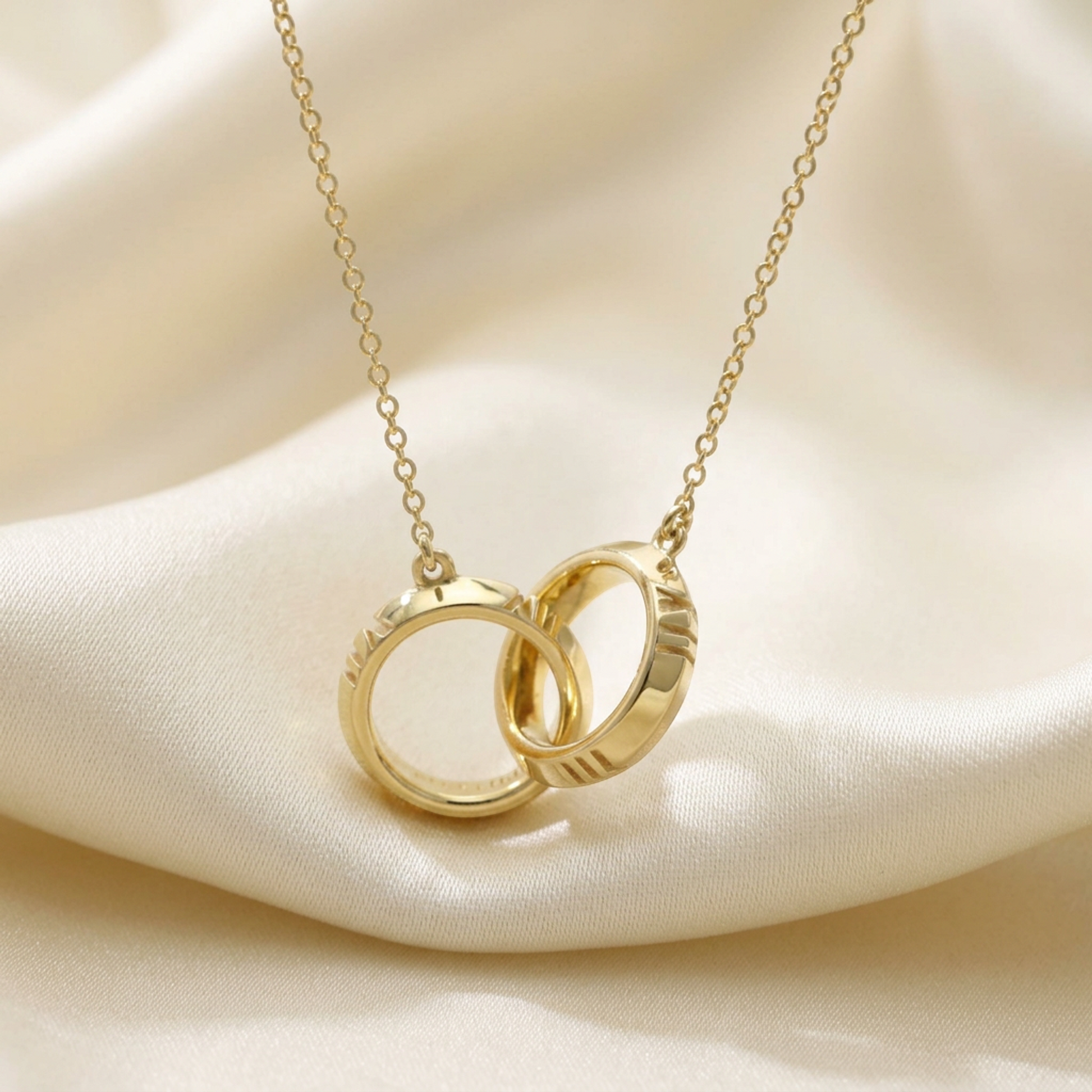 TIFFANY Atlas X Closed Necklace Yellow Gold (18K) No Stone Polished
