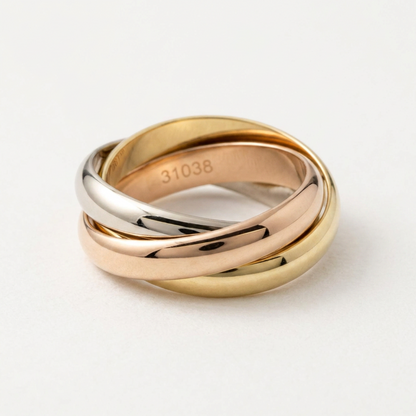CARTIER Trinity Ring Yellow Gold (18K),Pink Gold (18K),White Gold (18K) Polished