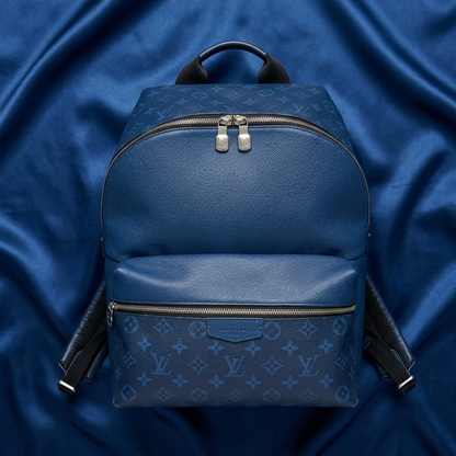 Louis Vuitton Taigarama Discovery Backpack M30229 Men's Backpack Cobalt