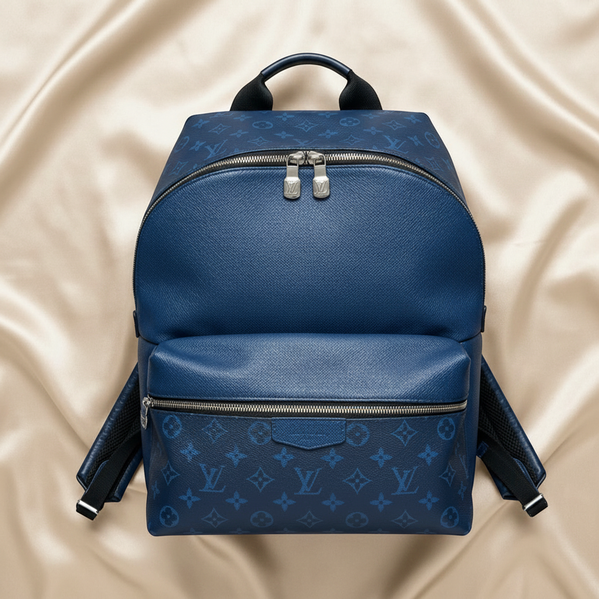 Louis Vuitton Taigarama Discovery Backpack M30229 Men's Backpack Cobalt
