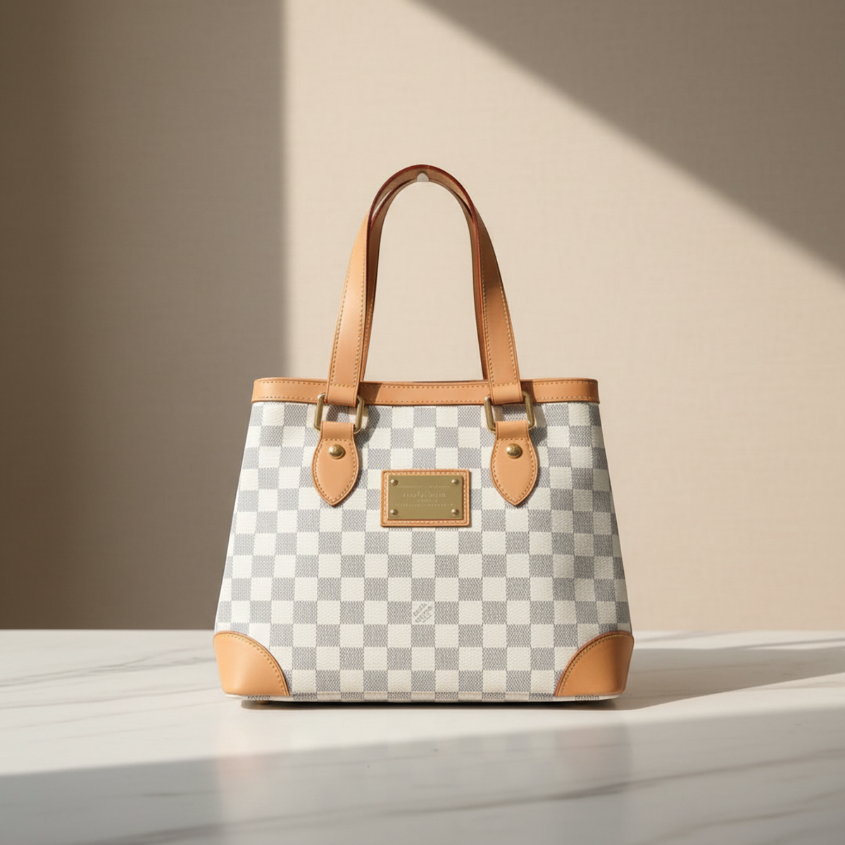 Louis Vuitton Damier Hampstead PM N51207 Women's Handbag Azur
