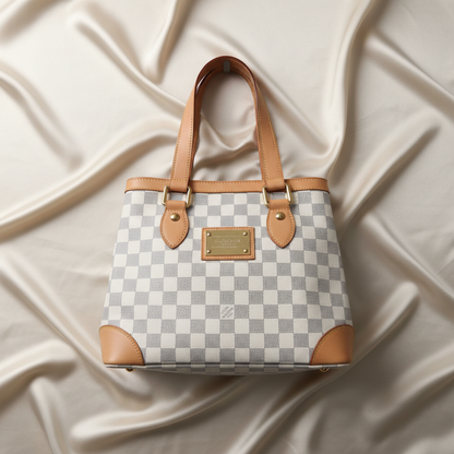 Louis Vuitton Damier Hampstead PM N51207 Women's Handbag Azur
