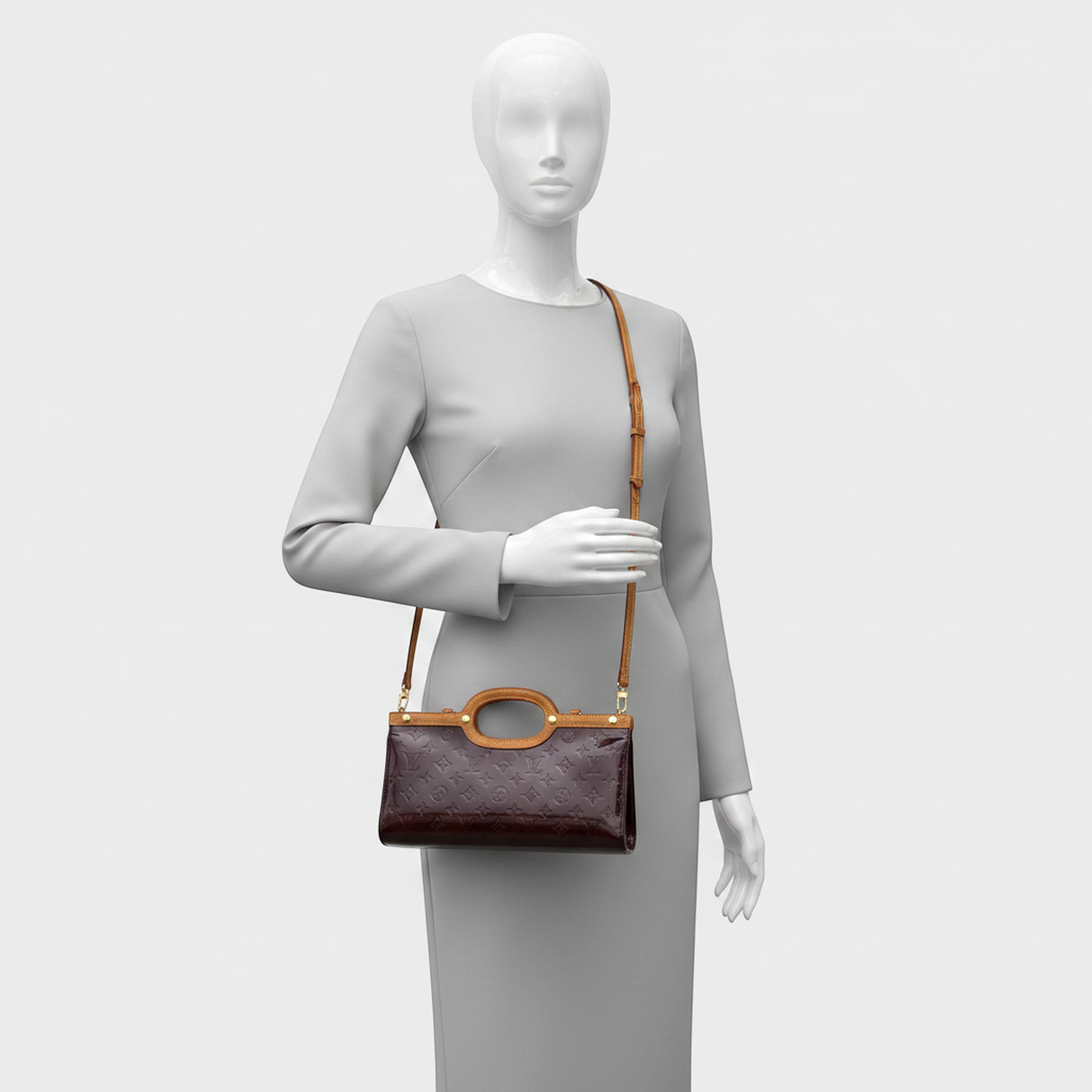 Louis Vuitton Roxbury Drive M91995 Women's Handbag,Shoulder Bag Amarante