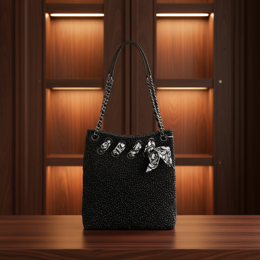 Anteprima FASCIA Women's Wire Tote Bag Black