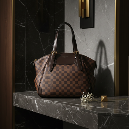 Louis Vuitton Damier Verona GM N41119 Women's Shoulder Bag Ebene
