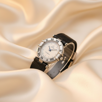 OMEGA Constellation Steel Quartz Ladies Watch 595.1080 Polished