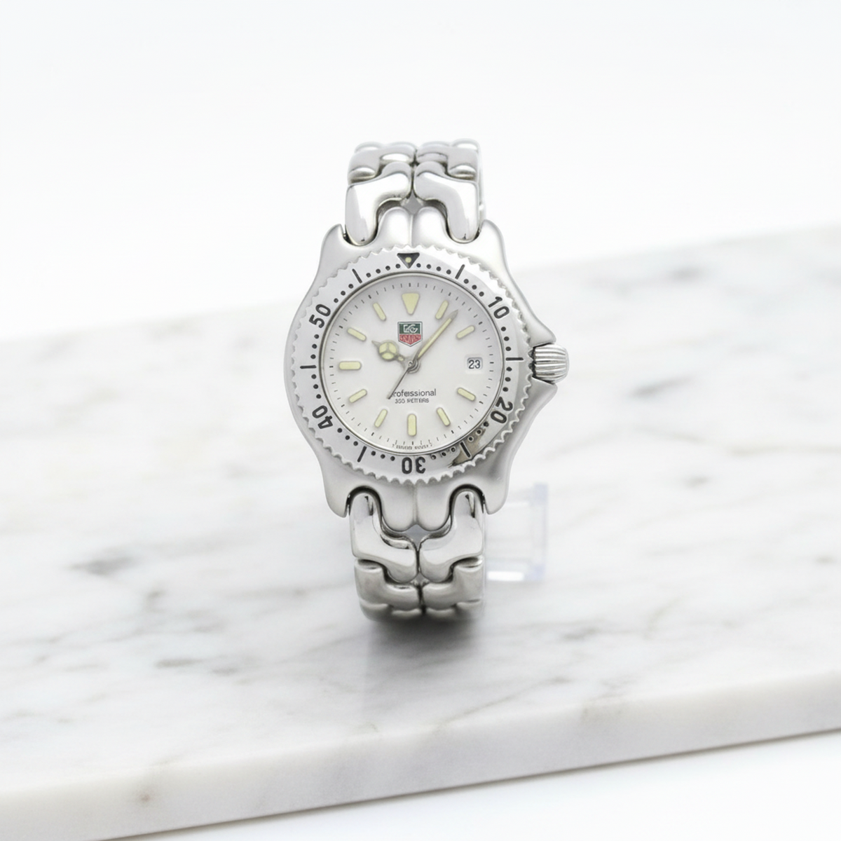 TAG HEUER Sel Professional 200M Steel Ladies Watch S99.015 Polished