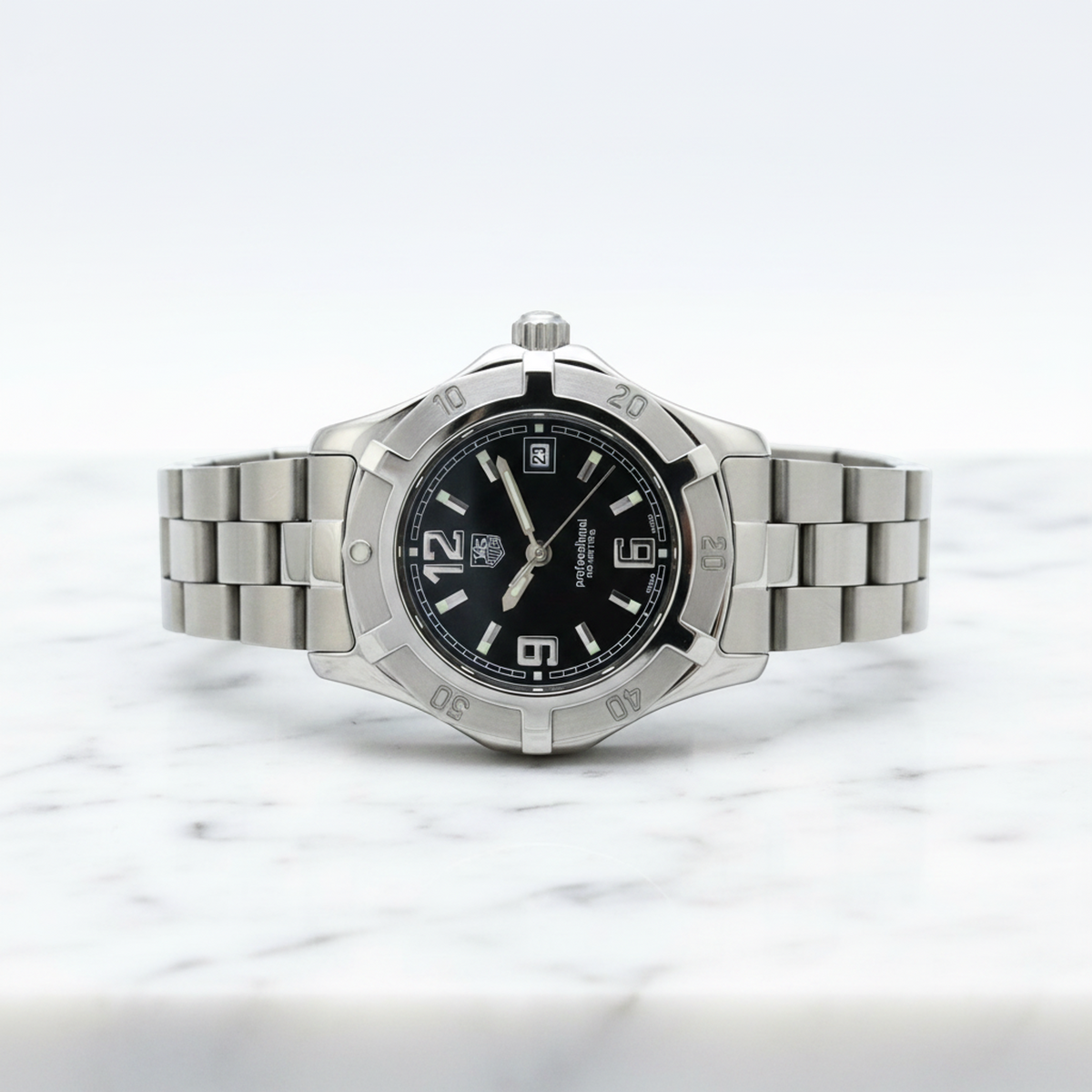 TAG Heuer 2000 Exclusive Steel Quartz Ladies Watch WN1310 Polished