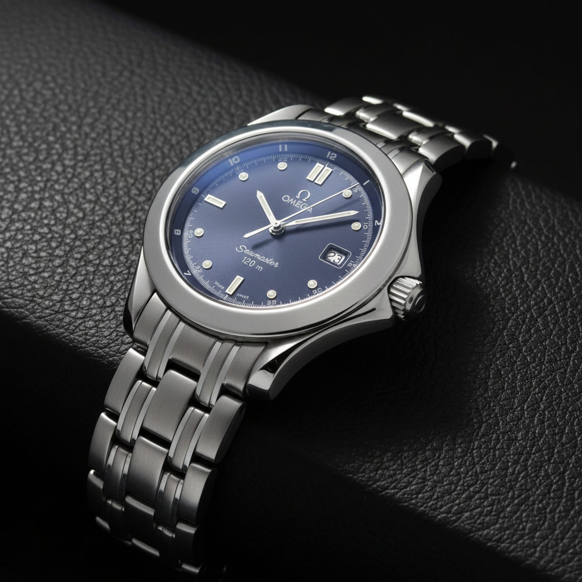 OMEGA Seamaster 120M Steel Quartz Mens Watch 2511.80 Polished