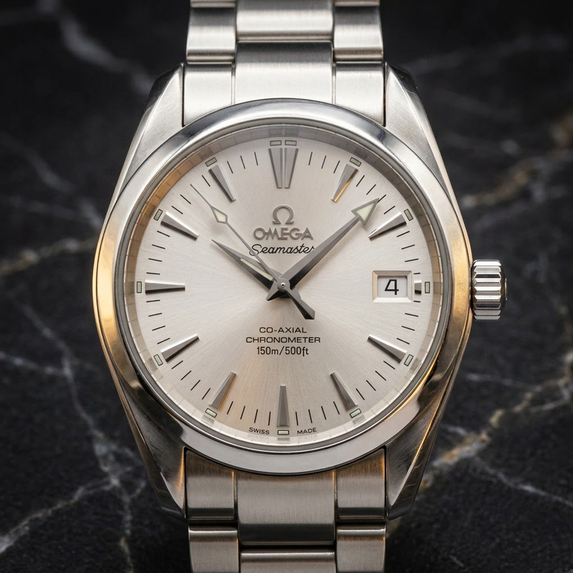 OMEGA Seamaster Aqua Terra Co-axial Automatic Watch 2504.30 Polished