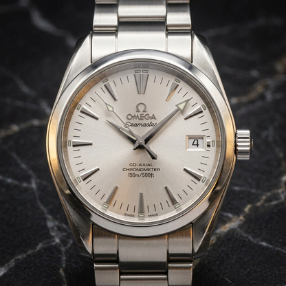 OMEGA Seamaster Aqua Terra Co-axial Automatic Watch 2504.30 Polished
