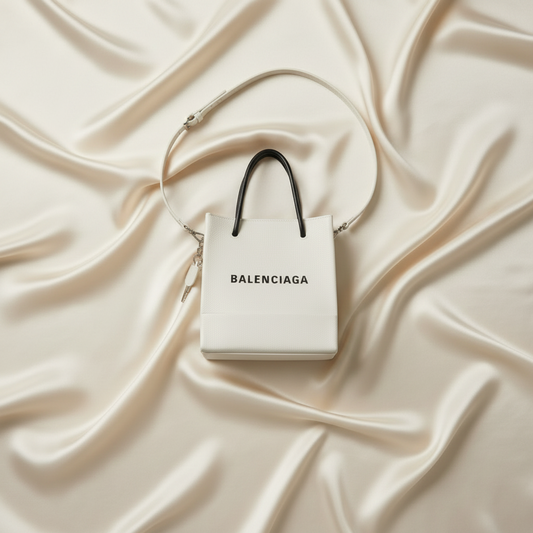 Balenciaga Everyday Shopping Tote XXS 528655 Women's Leather Shoulder Bag,Tote Bag White