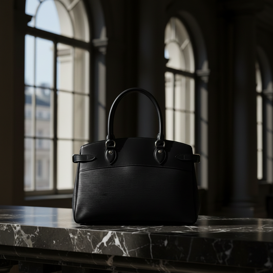 Louis Vuitton Epi Passy GM M59252 Women's Handbag Noir