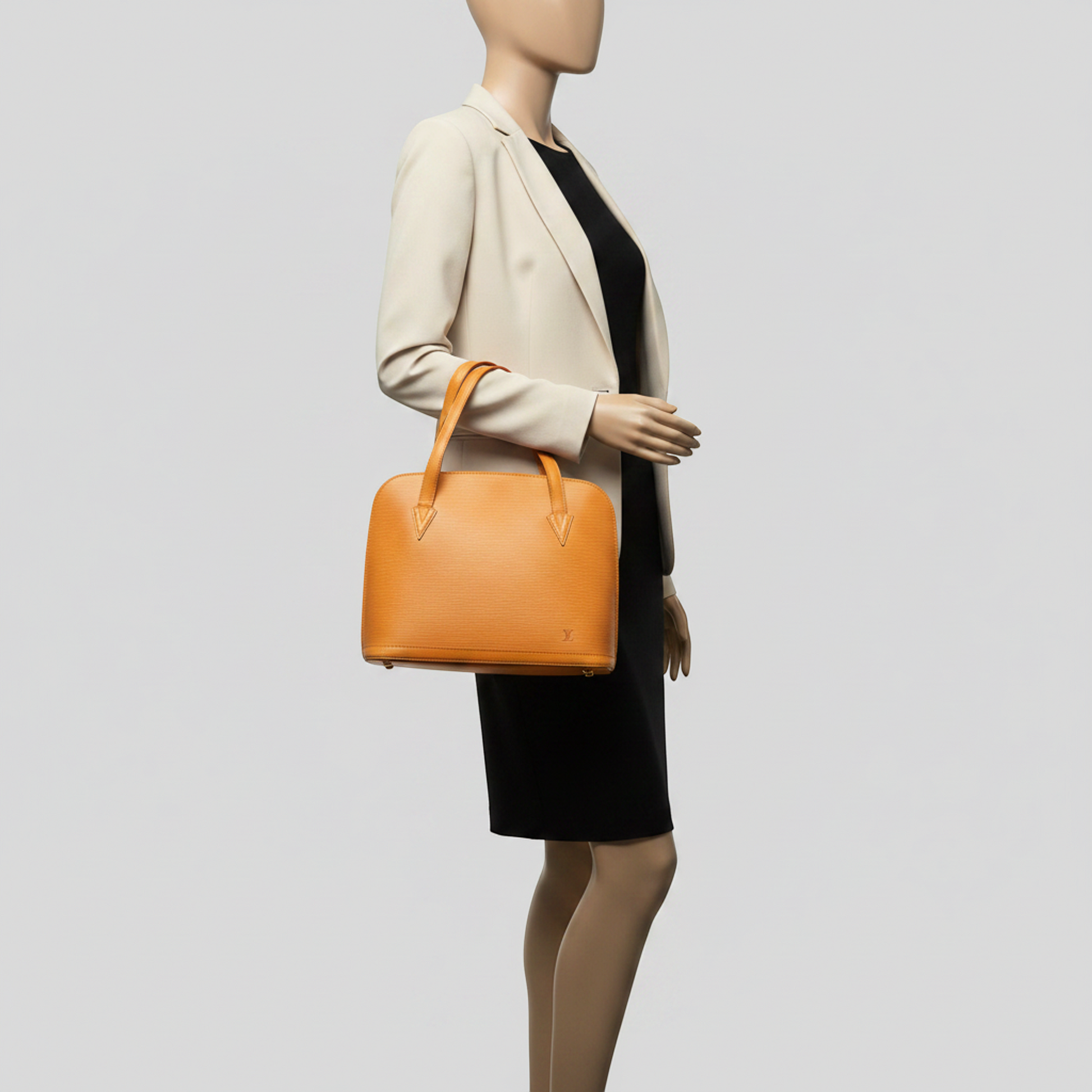 Louis Vuitton Epi Lussac M52289 Women's Shoulder Bag Jaune