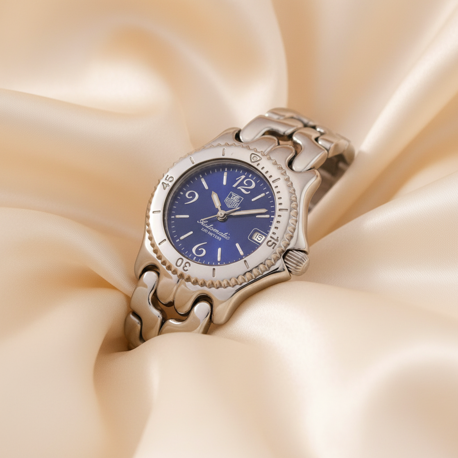 TAG HEUER Sel Professional 200M Steel Automatic Ladies Watch WG2311 Polished
