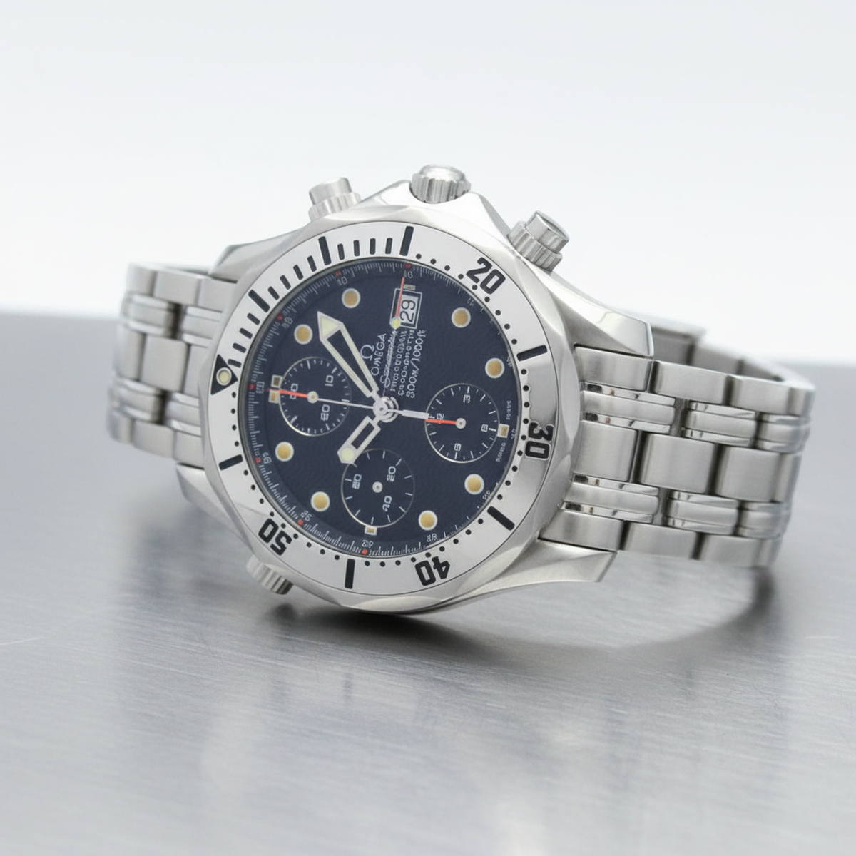 OMEGA Seamaster Professional 300M Chronograph Watch 2598.80 Polished